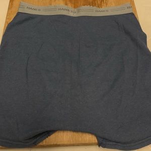 Hanes Underwear & Socks - Men’s Medium Blue Hanes Boxer Briefs, Second Owner Hanes Underwear & Socks - Men’s Medium Blue Hanes Boxer Briefs, Second Owner